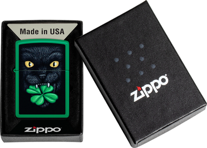 46721 Lucky Cat Design Windproof Lighter