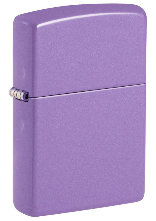 46681 Smoked Lavender Matte Windproof Lighter