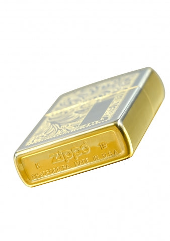 352B 黃銅威尼斯(金色)防風打火機