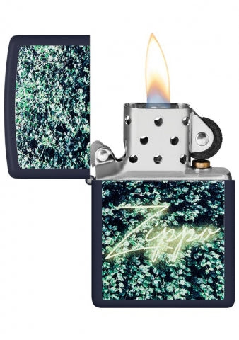 48721 Plants & Neon Windproof Lighter