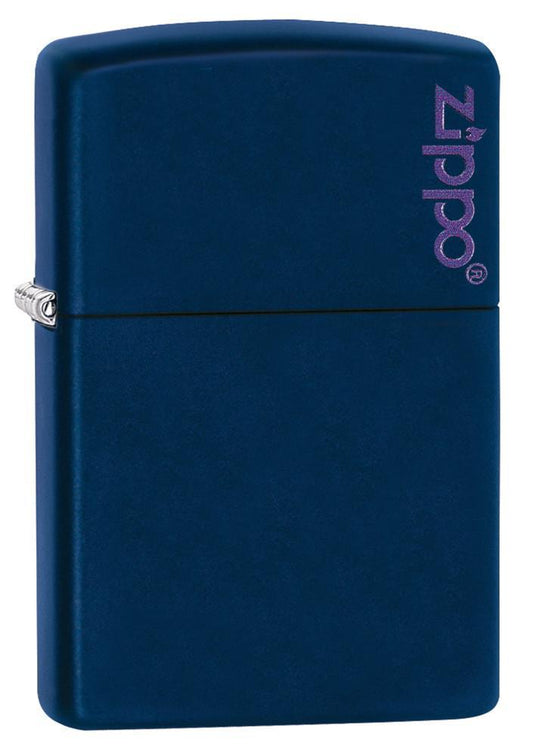 239ZL Navy Matte Zippo Logo Windproof Lighter