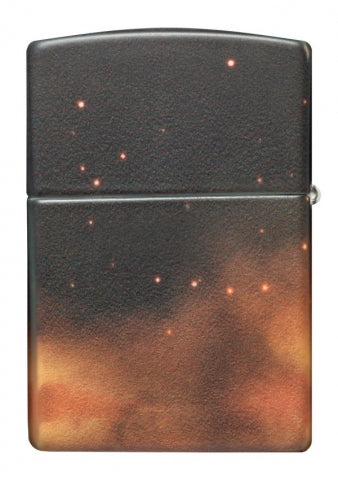 48781 Crescent Moon Dancer Windproof Lighter