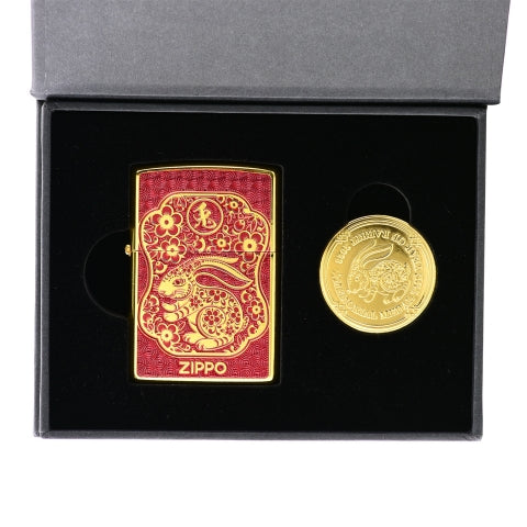 CZA-2-28 Year of the Rabbit Limited Edition Windproof Lighter Set – Asia Edition