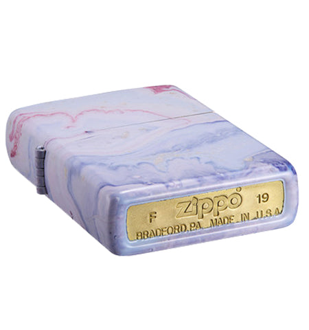 Z-30033 Ins Style - Pink and White Sand Windproof Lighter