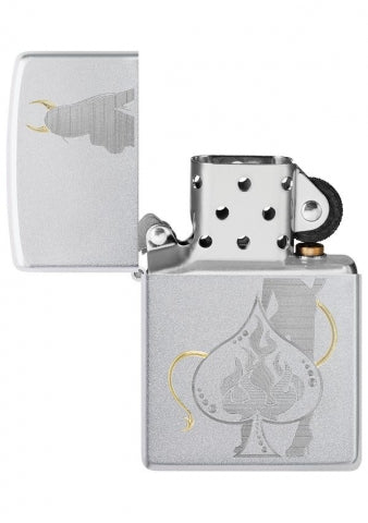 48658 Spade Demon Windproof Lighter