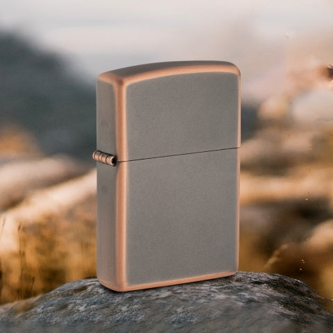 49839 Antique Bronze Windproof Lighter