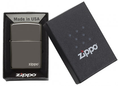 150ZL Black Ice Zippo Logo Windproof Lighter
