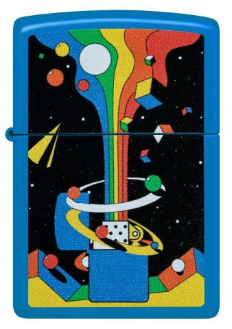 46155 Geometric Universe Windproof Lighter