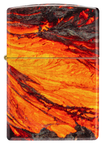 48622 Lava Flow Design 540 Fusion Windproof Lighter