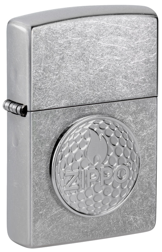 47573 Zippo 高爾夫球標記徽章防風打火機