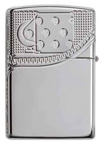 29674 Zipper Structure Design (Armor) Windproof Lighter