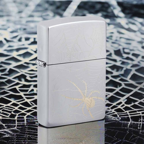 48767 Web-Spinning Spider Windproof Lighter
