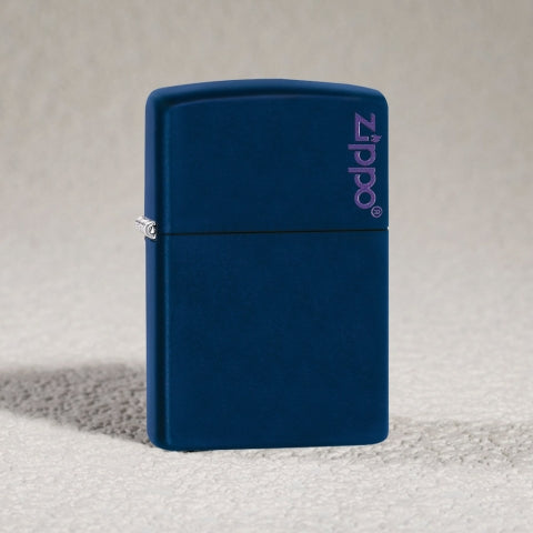 239ZL Navy Matte Zippo Logo Windproof Lighter