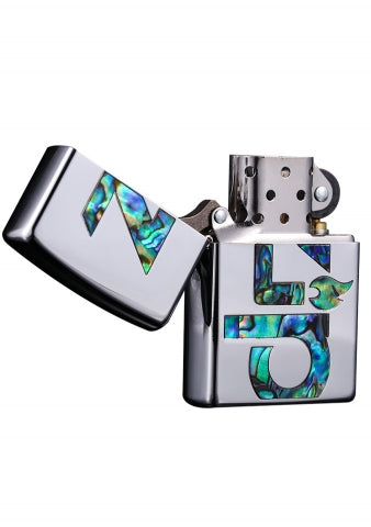 Z-025 Classic Logo Iridescent Shell Windproof Lighter