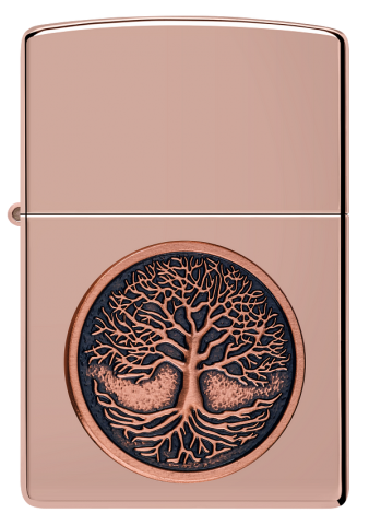 49638 Tree of Life Emblem Windproof Lighter