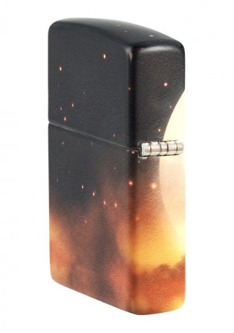 48781 Crescent Moon Dancer Windproof Lighter