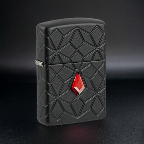 46756 Armor® Red Crystal Windproof Lighter