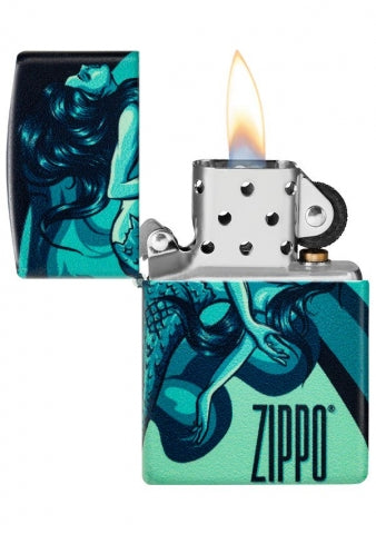 48605 Mermaid Windproof Lighter