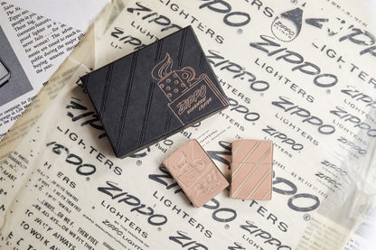 48768 Armor® Rose Gold Script Collectible Windproof Lighter