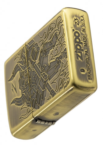 ZA-2-153 Chinese Zodiac Ox Windproof Lighter