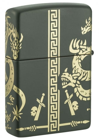 48907 Multi-Headed Dragon Windproof Lighter