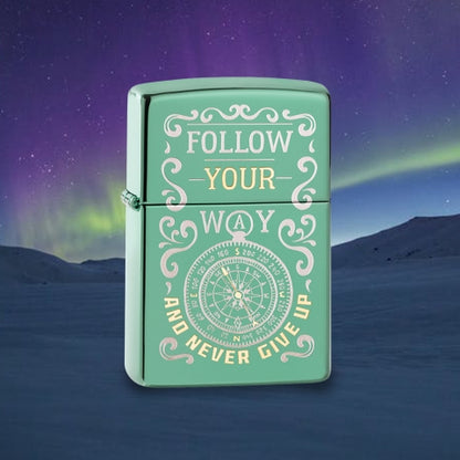 49161 Follow Your Heart Windproof Lighter