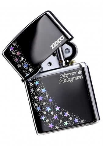 ZA-2-113A Iridescent Stars Windproof Lighter