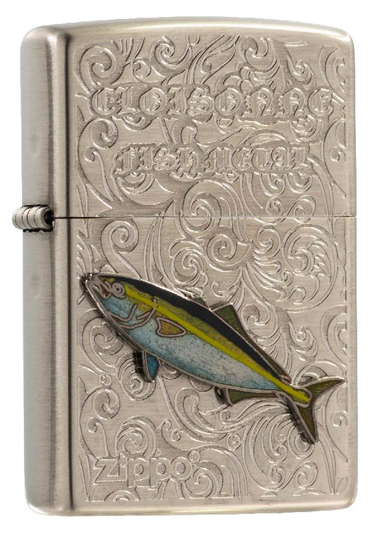 ZA-6-F13 Metal Fish-Amberjack Windproof Lighter