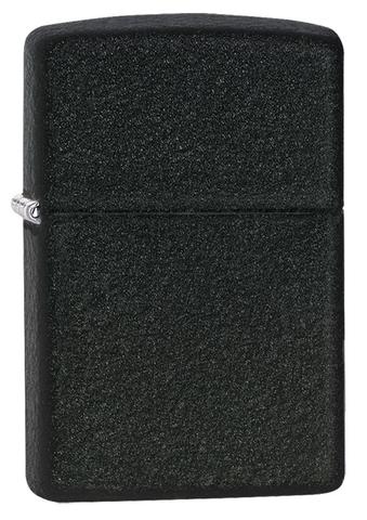 236 Black Crackle Windproof Lighter