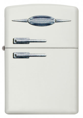 49636 Retro Refrigerator Design Windproof Lighter