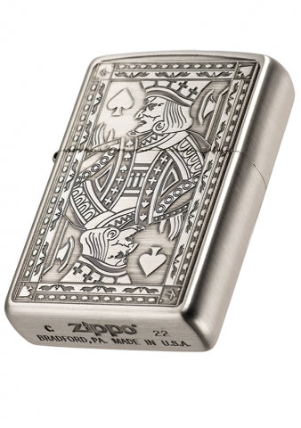 ZA-3-151A King Playing Card Windproof Lighter