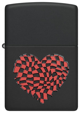 48719 Heart Art Windproof Lighter