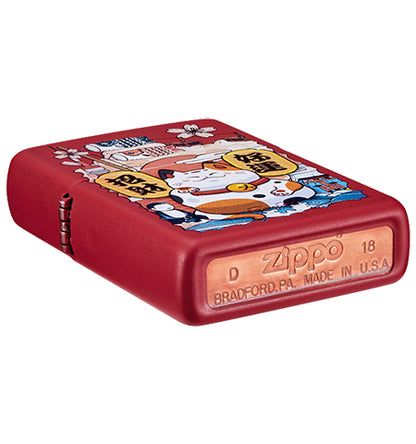 233-C-000016 Lucky Cat Windproof Lighter