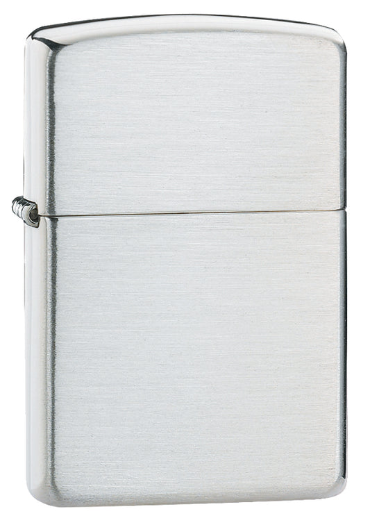 27. High-grade brushed sterling silver (thickened version) Windproof Lighter
