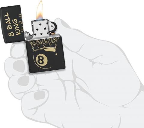 46291 Snooker Champion Windproof Lighter