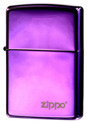 24747ZL Iridescent Purple Windproof Lighter