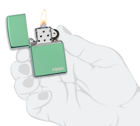 28129ZL Chameleon Zippo Logo Windproof Lighter