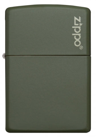 221ZL Green Matte Zippo Logo Windproof Lighter