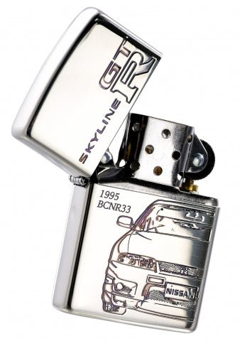 ZA-5-189 GT-R 1995 BCNR33 Windproof Lighter