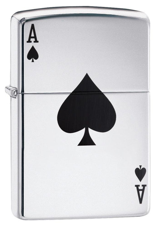 24011 Simple Ace of Spades Windproof Lighter