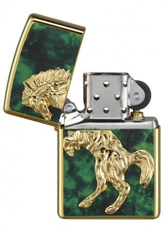 CZA-3-28 金耀奔馬 馬年限量紀念款防風打火機