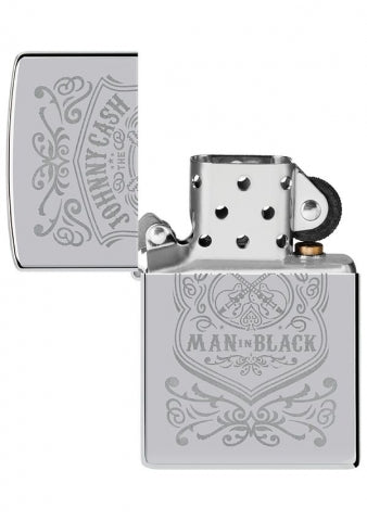48991 Johnny Cash Man in Black Crest Design