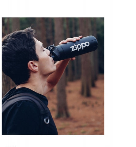 ZWB-KD-904946 Large Sports Water Bottle – Silver, 946 ml
