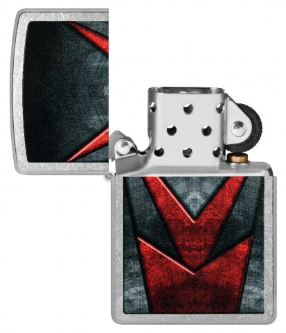 46163 Metallic Pattern Windproof Lighter