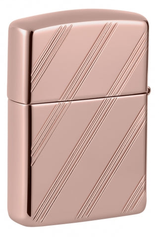 48768 Armor® Rose Gold Script Collectible Windproof Lighter