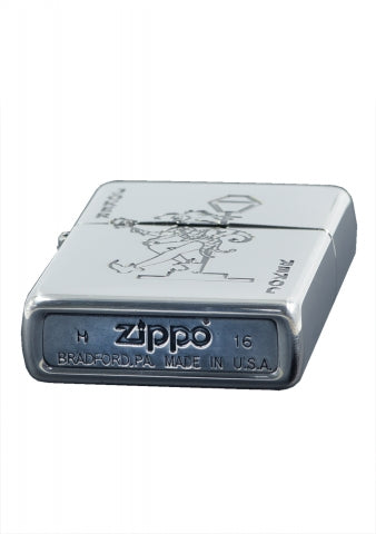 ZA-5-80A Double-Bottom Joker Playing Card Windproof Lighter