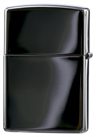 ZA-3-48B Diamond Pattern Windproof Lighter – Bright Silver