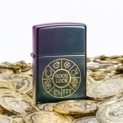 49399 Lucky Symbols Windproof Lighter