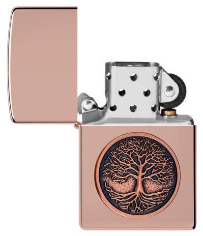 49638 Tree of Life Emblem Windproof Lighter