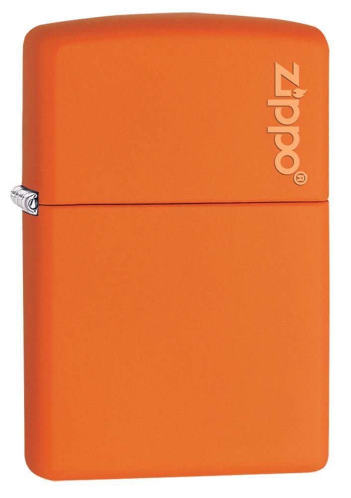 231ZL Orange Matte Zippo Logo Windproof Lighter